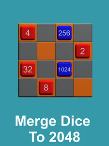 2048 Dice: 3D Cube Merge Game screenshot 4