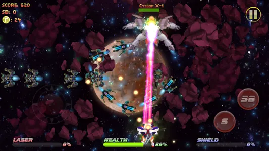 Gunkaiten - MilkyWay Combats screenshot 0