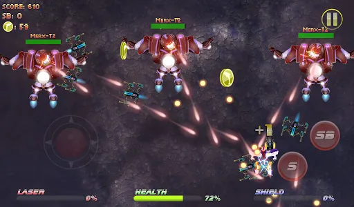 Gunkaiten - MilkyWay Combats screenshot 10