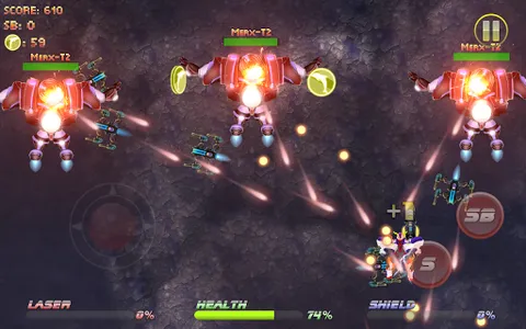 Gunkaiten - MilkyWay Combats screenshot 16