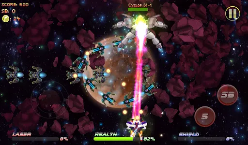 Gunkaiten - MilkyWay Combats screenshot 6