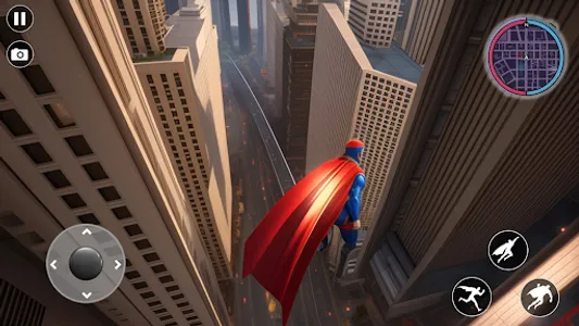 Flying Superhero Rescue City screenshot 2