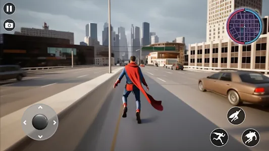 Flying Superhero Rescue City screenshot 3