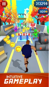 Subway Gold Hercules Runner IV screenshot 1
