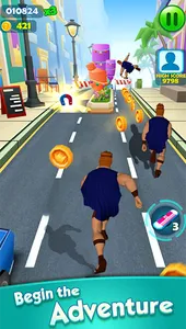 Subway Gold Hercules Runner IV screenshot 3