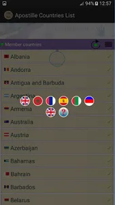 Apostille Countries List Pro screenshot 4