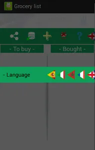 Shopping list Pro screenshot 1