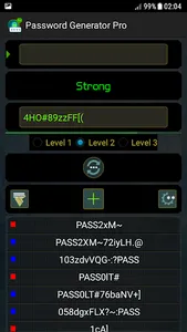 Strong Password Generator Pro screenshot 0