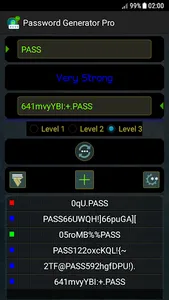 Strong Password Generator Pro screenshot 1