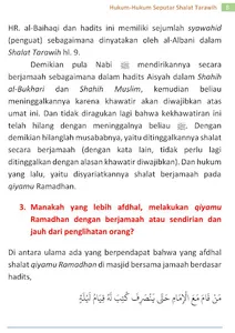 Hukum Seputar Shalat Tarawih screenshot 7