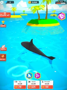 Idle Shark World - Tycoon Game screenshot 14