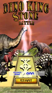 Dino King - Stone Battle screenshot 0