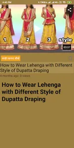 Saree Draping - Step By Step S screenshot 11