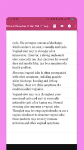 Natural Remedies for Vaginal O screenshot 3