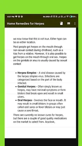 Home Remedies for Herpes screenshot 2