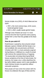 Home Remedies for Herpes screenshot 4