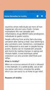 Home Remedies for Acidity screenshot 2