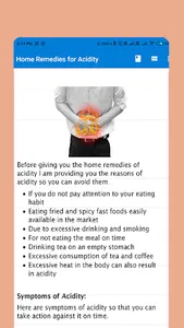Home Remedies for Acidity screenshot 3