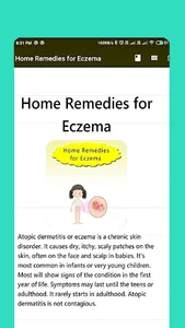 Home Remedies for Eczema screenshot 1