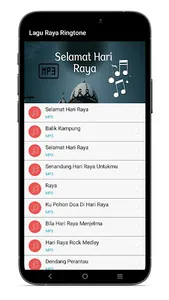 Lagu Raya Ringtone screenshot 1