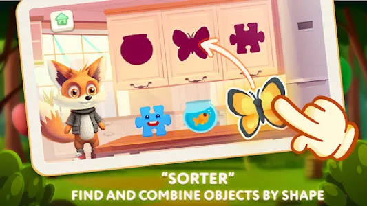 Trixy Fox: educative games screenshot 1