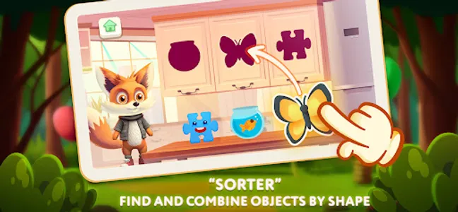 Trixy Fox: educative games screenshot 5