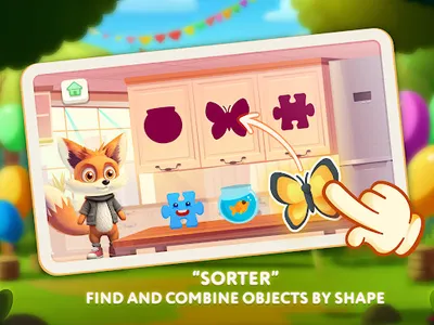 Trixy Fox: educative games screenshot 9