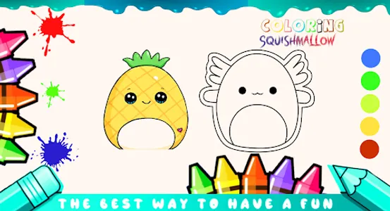 Squishmallow - Coloring Book screenshot 5