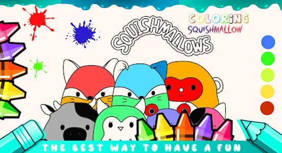 Squishmallow - Coloring Book screenshot 7