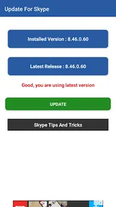 Update For Skype screenshot 1