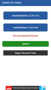 Update For Skype screenshot 2