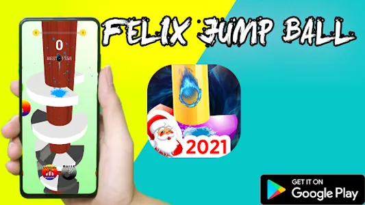 Felix Jump Ball - Bounce screenshot 0