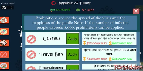 C-Virus Simulator Turkey screenshot 12