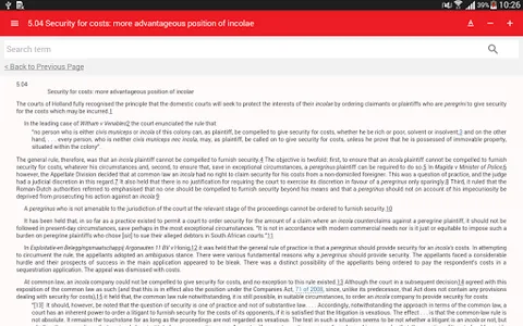 Lexis Mobile screenshot 9