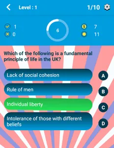Life in the UK Test 2019 screenshot 2