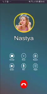 Nastya Call NOW : Fake Call 20 screenshot 4