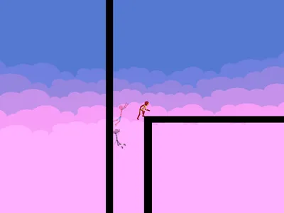 Stickman Parkour Platform - 2D screenshot 14