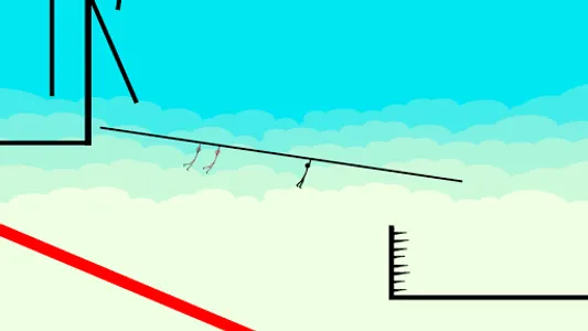 Stickman Parkour Platform - 2D screenshot 4