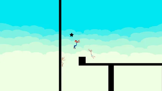 Stickman Parkour Platform - 2D screenshot 5