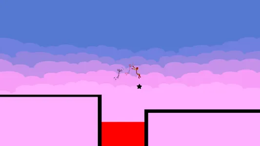 Stickman Parkour Platform - 2D screenshot 6