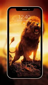 Lion Wallpaper Full HD screenshot 1