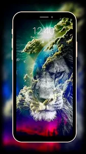 Lion Wallpaper Full HD screenshot 4