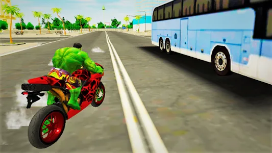 Super Hero City Bike screenshot 1