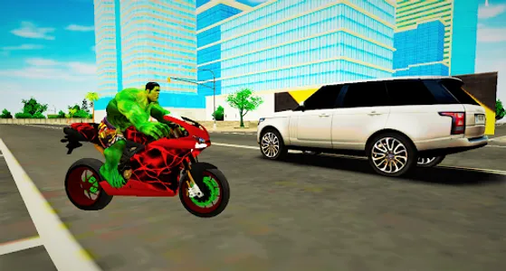 Super Hero City Bike screenshot 5