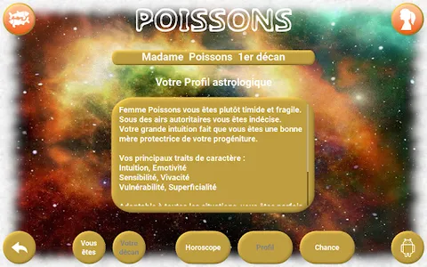 Horoscope Poissons screenshot 10