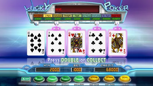 777 Poker 5PK Slot Machine screenshot 2