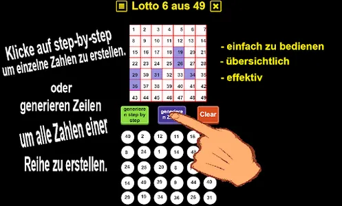 Lotto Geany screenshot 1