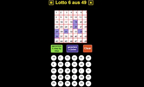 Lotto Geany screenshot 3
