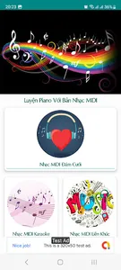 Luyện Đàn Piano Bản Nhạc MIDI screenshot 1
