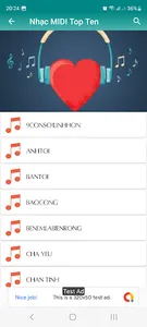 Luyện Đàn Piano Bản Nhạc MIDI screenshot 7